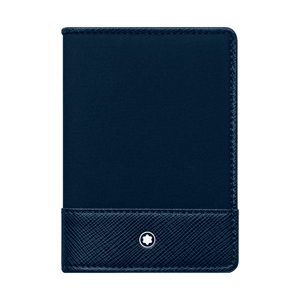 tarjetero montblanc azul